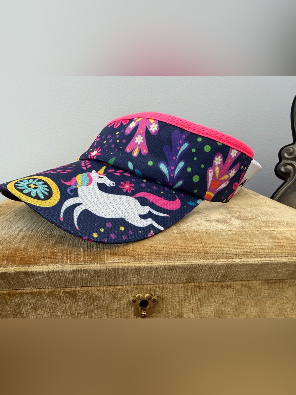 Headsweats Unicorn paisley elastic visor
